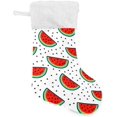 thumbnail image 7 of SKYSONIC Christmas Stockings 2PCS,Cute Watermelon Big Xmas Stockings Gift Decorations and Party Supplies,Used for Fireplace Decoration Socks Christmas Tree Decoration, 7 of 7