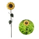 thumbnail image 5 of Estacas De Girasol Girasol Amarillo Decoración Al Aire Libre Simulación Jardín Girasol Hierro Flor Césped Estatua Escultura Para Jardín Patio Césped Patio Eigraketly HA013188-00, 5 of 7