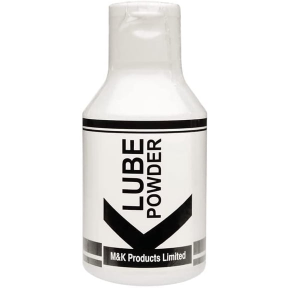 K Lube Powdered Lubricant, Made in The UK - Dry Powder Lubricant Mix, Safe for Condoms, Safe for Rubber, and Safe for Your Skin - Easy to Use and Simple to Clean (2.21oz / 60g)
