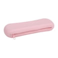 thumbnail image 1 of Funda de silicona para brochas de maquillaje Sunnimix Organizador de brochas cosméticas portátil suave Color rosa, 1 of 8