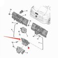 thumbnail image 3 of 1Set Car Rear Door Lock+Block 871951 8724C0 872447 For 206, 3 of 5