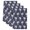 Dark Blue, variant on Green Palm Trees Kitchen Towels Set of 1, Country Summer Botanical Tropical Plants Absorbent Dish Towels for Kitchen, Microfiber Hand Towel, Quick Drying Tea Towel for Cleaning Decorative Dishcloths