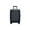Black, variant on Wonder Barcelona 20" Hardside Spinner Carry-On Luggage with Front Pocket and Laptop Sleeve.BLACK