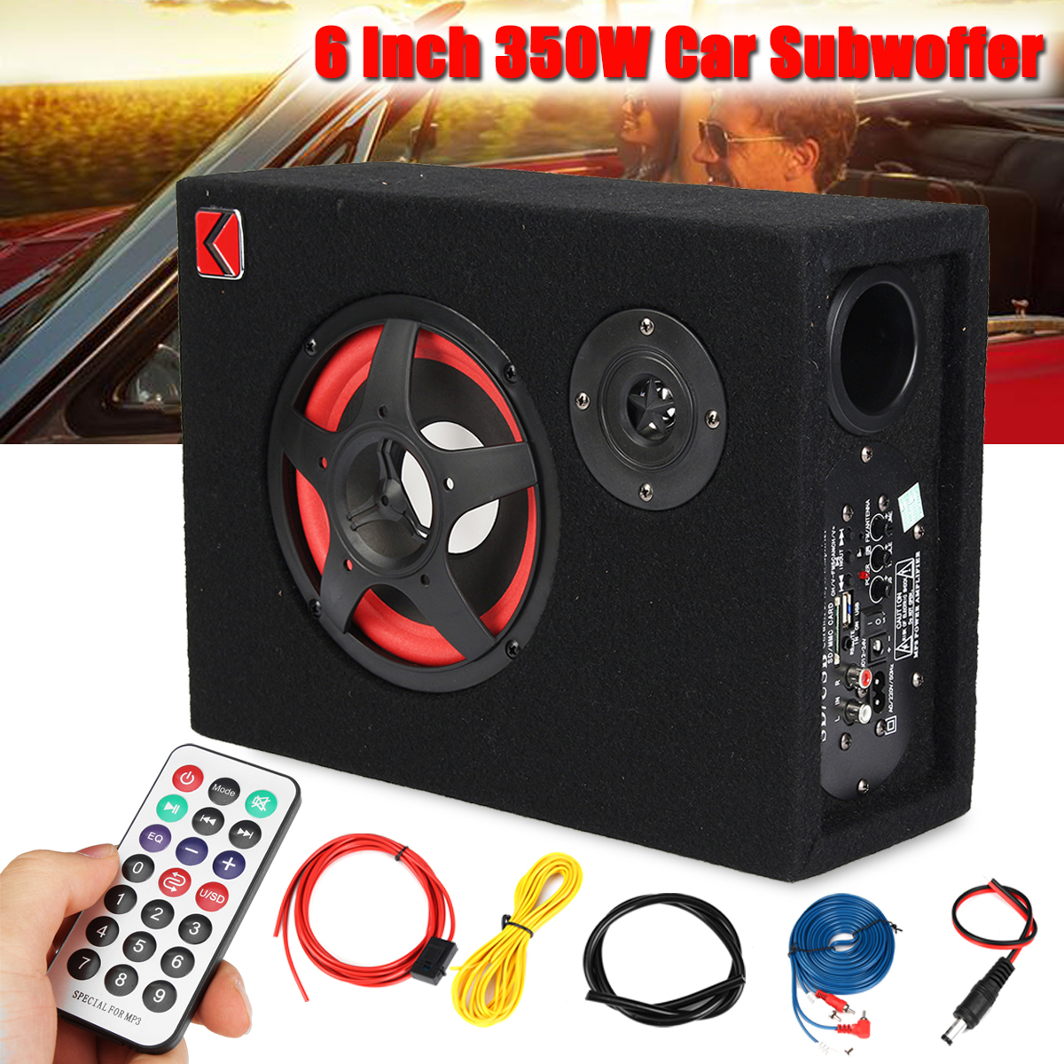 6 inch powered subwoofer