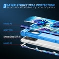 thumbnail image 4 of Casetego for Samsung Galaxy S20 FE 5G Case,Three Layer Heavy Duty Shockproof Protection Hard Plastic Bumper +Soft Silicone Rubber Protective Case,Blue Rose, 4 of 7