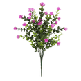 thumbnail image 3 of 6 Bundles Artificial Flowers for Outdoor/Indoor, UV Resistant No Fade Plants, Flowers for Garden, Porch, Window Box, Home, Farmhouse, Wedding & Hanging Planter Decor (6 Colors), 3 of 9