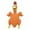 Orange, variant on IMossad Rubber Chicken Squeaky Dog Toys for Small, Medium or Large Pet Breeds, Play Fetch, Reduce Separation Anxiety