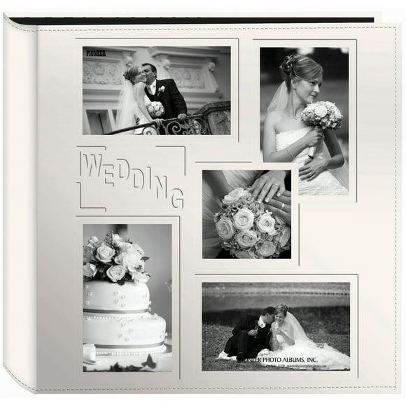 Pioneer 5-Up Sewn Embossed Collage Frame Photo Album 12"X12"