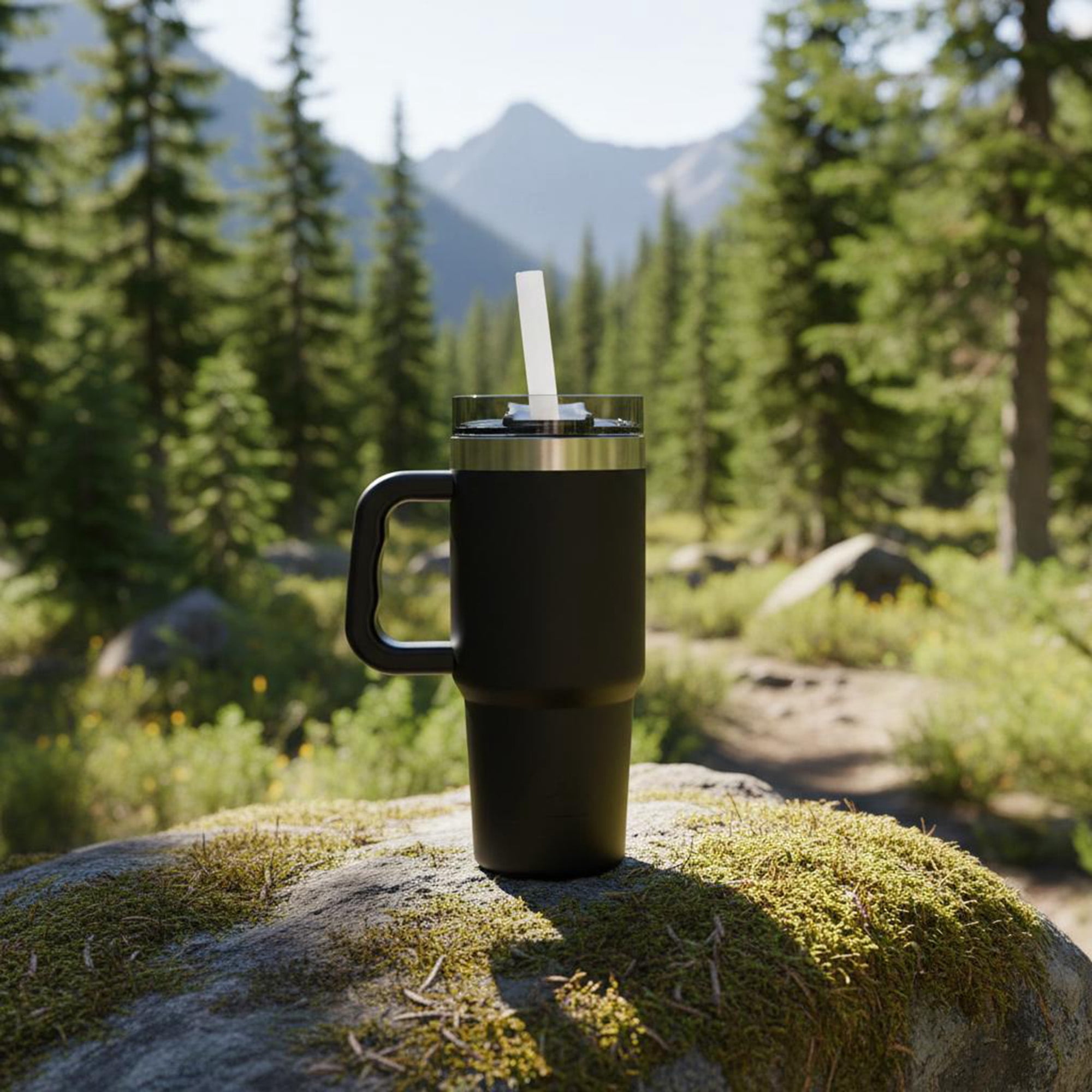 OZARK-CUP オザークカップ 希少品 MADE IN USA Ozark Trail 18 oz Insulated Stainless Steel Tumbler with Handle
