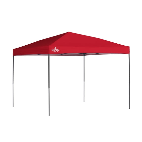 Quik Shade Shade Tech 10 x 10 x 9 ft Red St100 Straight Leg Canopy