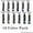 12 Color Pack, variant on constantlife Rectangle Black Urn Necklace for Cremation Ashes Holder Necklace Memorial Jewelry