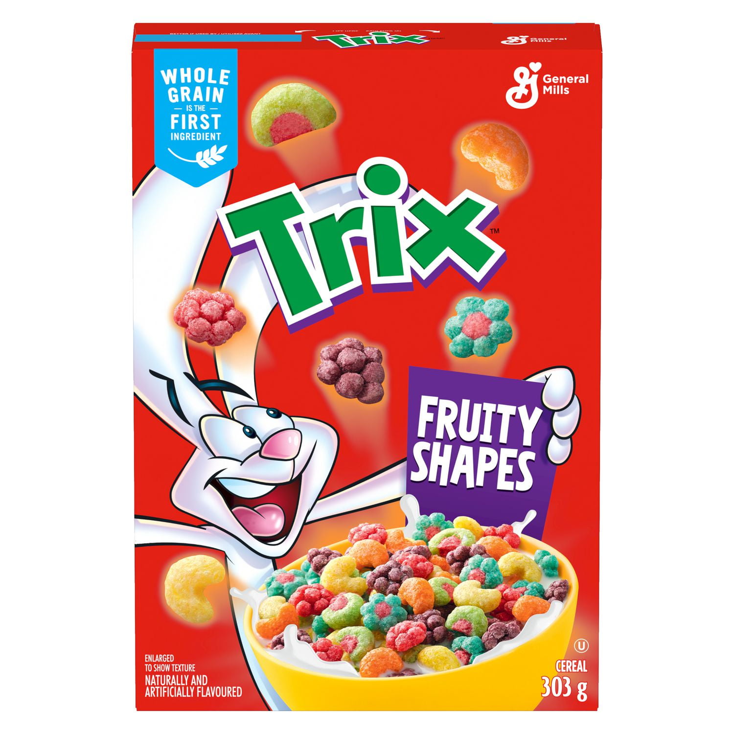 Trix en forme de Fruits Céréales Pour le Petit-déjeuner pour enfants, 303 g 303g