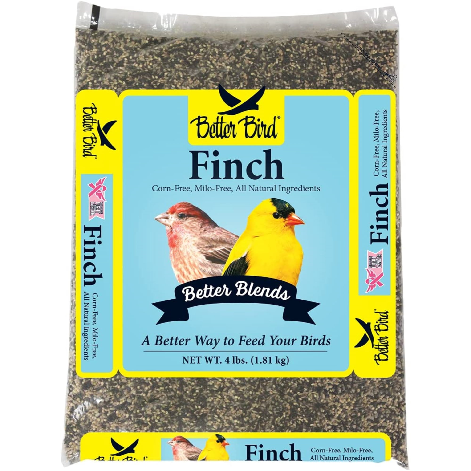 Better Bird Finch Wild Bird Food, 4 lb