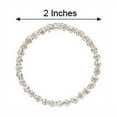 thumbnail image 3 of Efavormart 5 PCS 2" Silver Circle Diamond Chair Buckle Sash Pin, 3 of 10