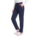 thumbnail image 2 of Fantaslook Pull On Jeans for Women Straight Leg Casual Pants Elastic Waist Denim Pants with Pockets, 2 of 9