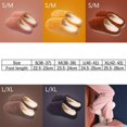 thumbnail image 3 of For Women and Men Thick Bottom Home Non-slip Plush Cotton Slippers Warm Wool Slippers Winter PINK M, 3 of 8