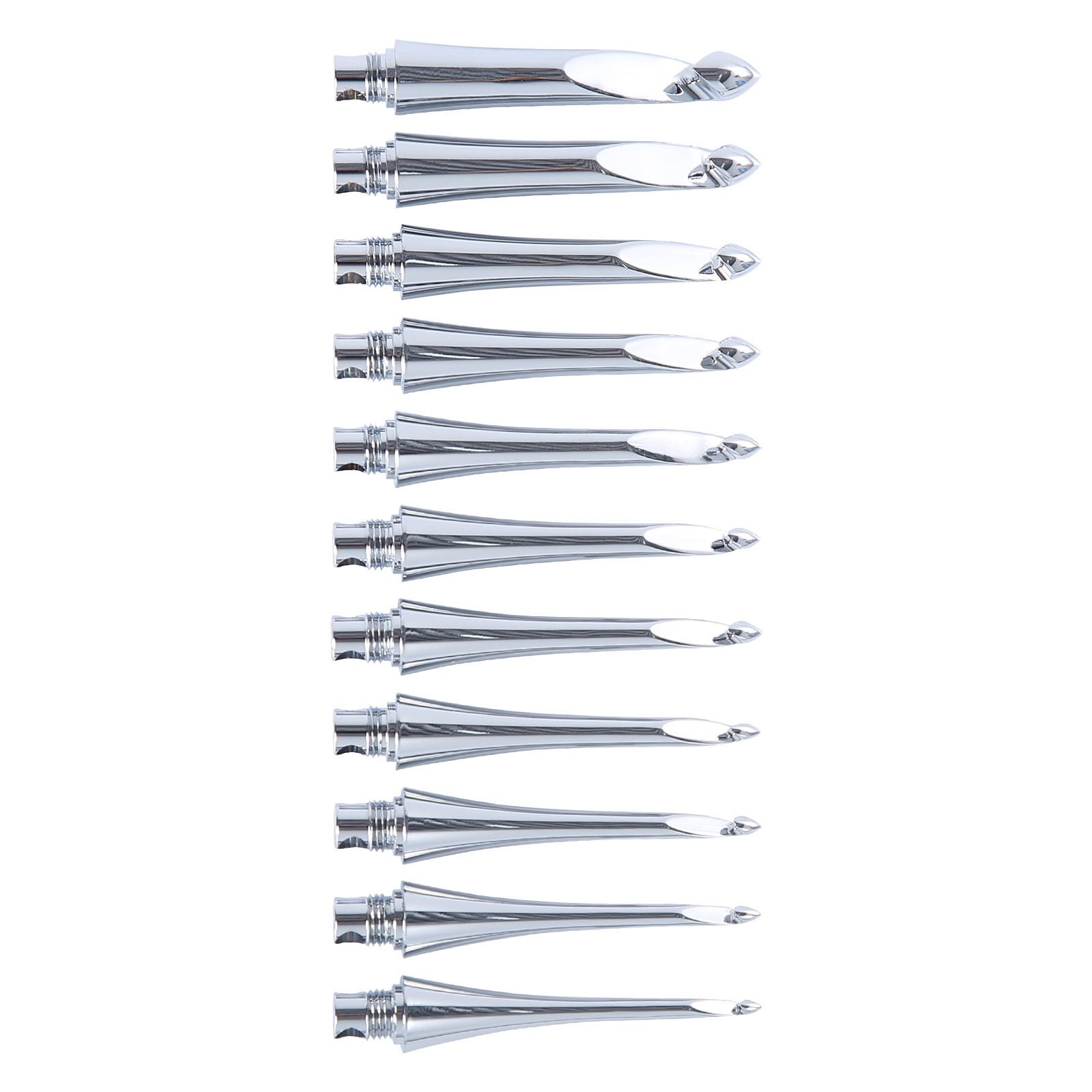 Professional Interchangeable Aluminum Crochet Hook with 11 Replaceable Tip 3.5mm-10mm Ergonomic Handle Crochet Hook