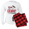 thumbnail image 6 of CafePress - Cicadas Wait Is That A Cicada Entomologist Insects - Men's Long Sleeve Light Pajama Set, 6 of 7