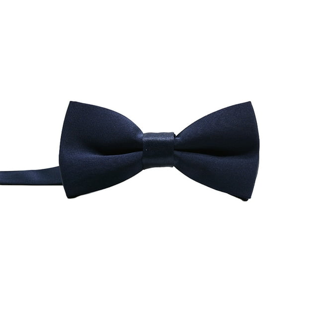 letairis Easy To Wear Children Bow Tie For Weddings Fashionable And Compact Compact Dark blue