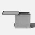 thumbnail image 1 of Veradek 2-in-1 Tray and Storage Table – Grey, 1 of 11
