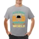 thumbnail image 1 of Camiseta feliz del Día del Padre camisetas personalizadas camisetas negras para hombres, 1 of 6