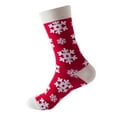 thumbnail image 2 of Arlun 1 Pair Fun Crazy Christmas Mid-Calf Socks for Women 2025 Fall Winter Novelty Colorful Festival Xmas Trees Printed Medium Tube Socks Gifts for Happy Xmas One Size, 2 of 4