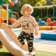 thumbnail image 6 of UAYOTSE Baby Boys 2 Piece Hunting Outfit Duck Print Sweatshirt Camo Pants Toddler Play Set Size 2-3 Years, 6 of 8
