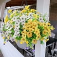 thumbnail image 6 of Schedulety Artificial Flowers, Regularlyk Artificial Flowers, Exquisite UV Resistant Outdoor Flowers Everlasting Blooms, for Porch Patio Home Planter Window Box Yard Decor, 6 of 7