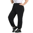 thumbnail image 4 of Unique Bargains Women's Plus Casual Activewear Drawstring Jogger Pant, 4 of 6