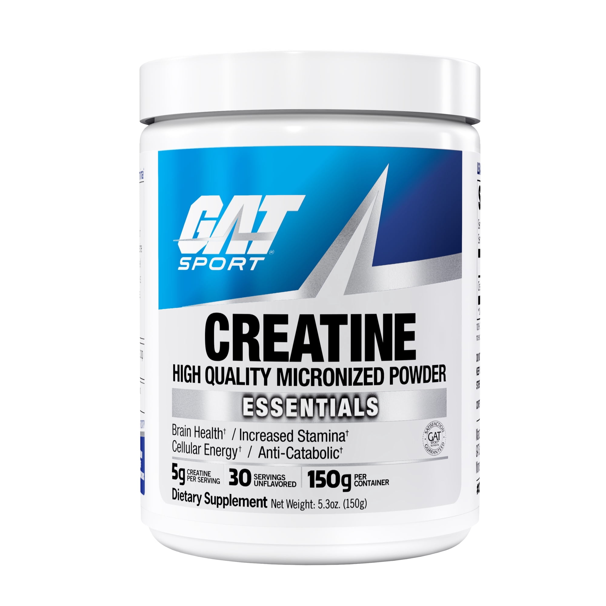 GAT SPORT CREATINE MONOHYDRATE, 5.3 oz (30 Servings)