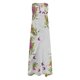 thumbnail image 3 of Gibobby Vestido largo de playa de verano para mujer Vestido maxi floral sin mangas con cuello en V de verano para mujer(Verde,XL), 3 of 5