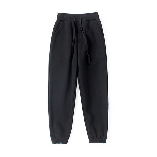 Pantalon De Survêtement Fille Rayures Latérales - Taille Élastique Confortable Et Décontractée
