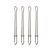 JilgTeok DIY Rope Threader Clip,2024 New Sewing Clips Drawstring Threader Tool Set,Drawstrings Replacement with Easy Threaders, for Drawstring Replacement for Hoodies, Shorts, Pants(4pcs)