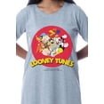thumbnail image 3 of Looney Tunes Womens' Characters Bugs Bunny Nightgown Sleep Pajama Dress, 3 of 5