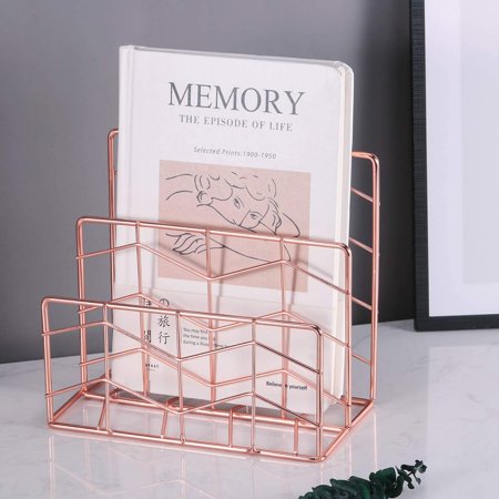 Simmer Stone Rose Gold Office Supplies 4 In 1 Decorative Desk Accessories Organizer Set File Holder Letter Sorter Canada Simmer Stone Rose Gold Office Supplies, Decorative Desk Organizer Set