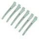 thumbnail image 4 of Pinza Para El Cabello Para Seccionar, Pinza Para El Cabello De Pico De Pato Verde, Portátil, 6 Piezas, Agarre Firme Para Mujeres Y Niñas Para Peluquería, 4 of 7