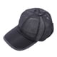 thumbnail image 1 of Deporte Snapback Correr Béisbol Al aire libre Curvo Ajustable Verano Mar Playa Malla Gorra Gris Oscuro, 1 of 3