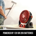 thumbnail image 2 of Ventilador Skil Brushless de 7" para obra FN0700D, batería USB-C, 2 of 6