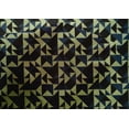 thumbnail image 4 of oneOone Cotton Silk Fabric Triangle Geometric Printed Craft Fabric BTY 42 Inch Wide, 4 of 4