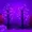 Purple 2pcs, variant on TETOU 2pcs-24inch Halloween Lighted Birches Tree,Total 24 LED Battery Operated Artificial Black Spooky Tree with Timer Hallowe'en Decoration for Fall Home,Bedroom,Office,Wedding,Indoor Party-Orange