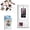 White, variant on HP Sprocket Photo Booth Instant Printer Kit (Pink), 100 Zink Paper, 15pcs Hollywood Props