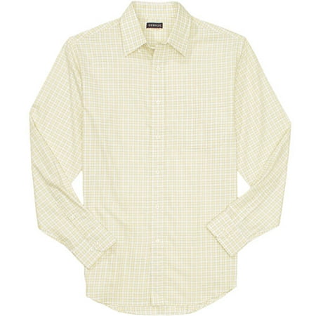 Big Men's Sunny Gingham Dress Shirt