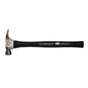 Dead On Tools Investment Cast Wood Hammer 18-Inch Straight Hickory Handle 21 oz, Black, DO21