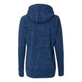 thumbnail image 3 of Ladies' Cosmic Contrast Fleece Hooded Sweatshirt - ROYAL FLK/ ROYAL - L, 3 of 5