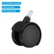thumbnail image 4 of Uxcell 2" Ruedas de Vástago Giratorias de Nylon 360 Grados Ruedas de Vástago Negras Paquete de 6, 4 of 7