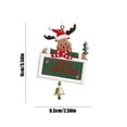 thumbnail image 3 of Adorno Navideño Colgante onlyliua Hierro Papá Noel Accesorios Colgantes para Árbol de Navidad, 3 of 6