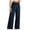 Dark Blue 1, variant on hotojiny Womens Wide Leg Sweatpants High Elastic Waisted Lounge Pants with Pockets Baggy Solid Workout Athletic Trousers
