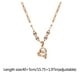 thumbnail image 4 of Colgante inteligente en oro rosa Collares de acero titanio Joyas de acero inoxidable Collar con estrella para mujer, 4 of 8
