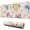 Pioneer Flower Floral, variant on Long Mouse Pads for Desk,Pioneer Flower Floral Print Pattern Desk Mats on Top Of Desks, Desk Mouse Pad Extra Large with 3mm Non-Slip Base and Stitched Edge for Gaming,Office,Work,Home 31.5"x11.8"