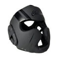 thumbnail image 1 of Casco de boxeo Casco de boxeo Ligero Resistente a los impactos Transpirable Casco de muay thai Casco de MMA para sparring de MMA Sanda Negro, 1 of 8